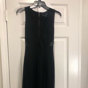French Connection Size 2 Fitted Black Dress